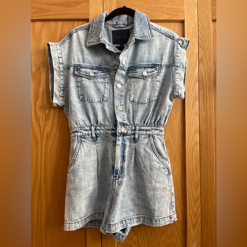 Jean Utility Romper